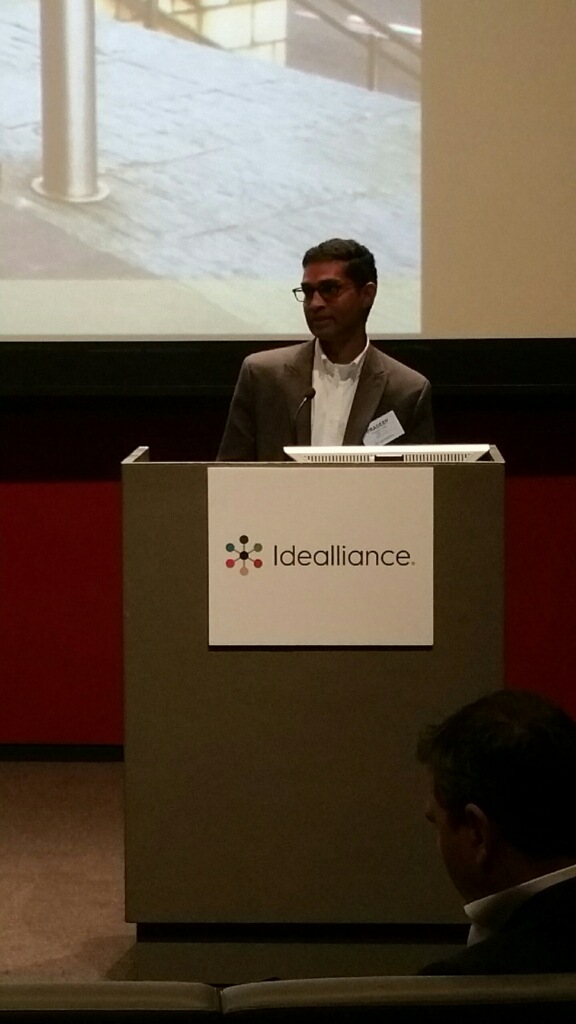 Pradeep Jain giving PRISM Editor Presentation