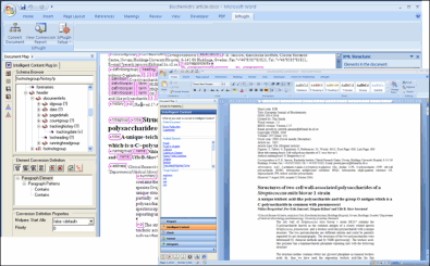 Figure: icPlugIn user interface for IT architects and content administrators 