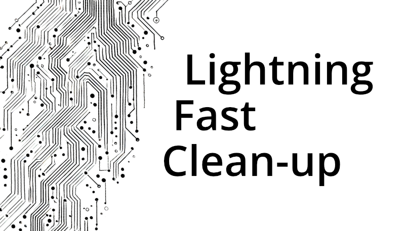 Lightning Fast Clean Up with icTools
