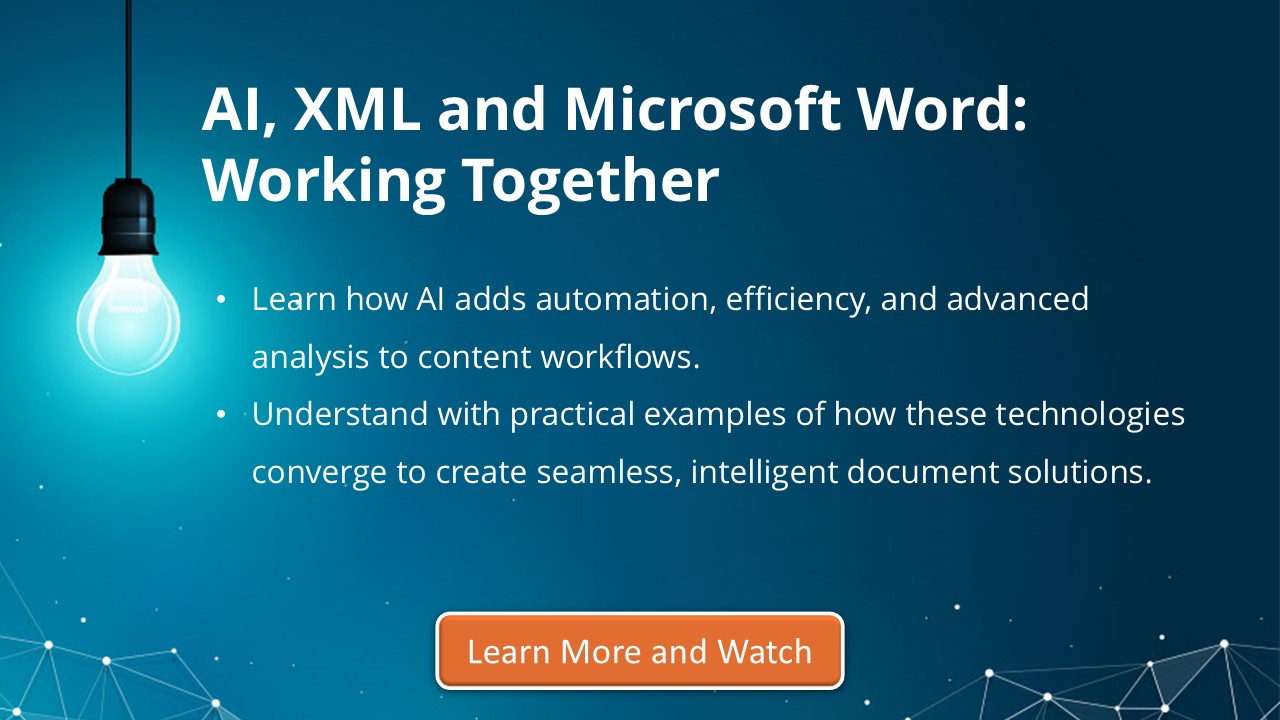 AI XML and Microsoft Word Working Together